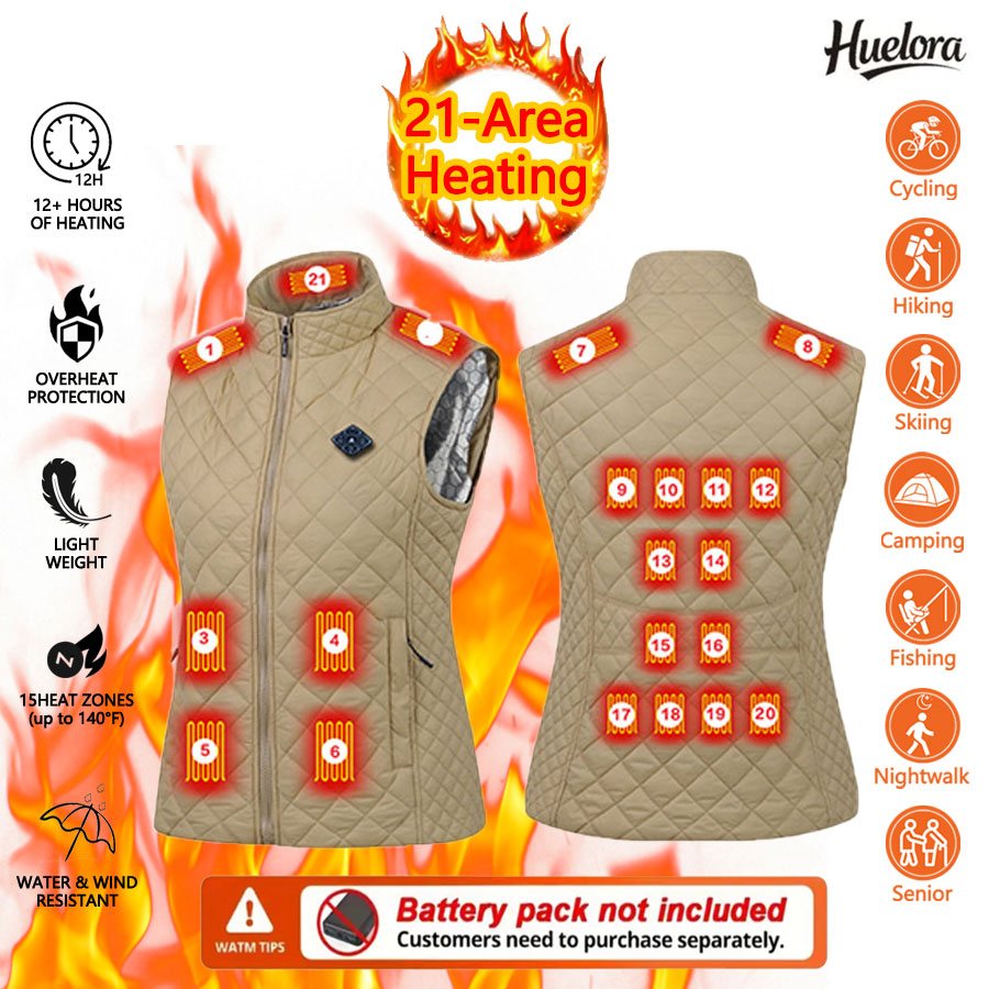 Outdoor Power Equipment - Huelora 21 Area Heating Vest Winter