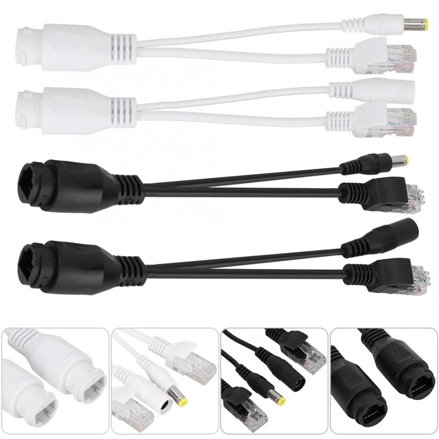 Outdoor Power Adapter - POE Cable Passive Power Over Ethernet