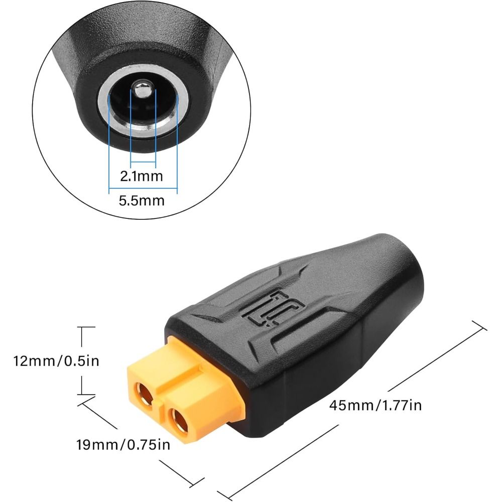 5525 7450 USB C to XT60 Adapte - Outdoor Power Adapter ulasan dan harga