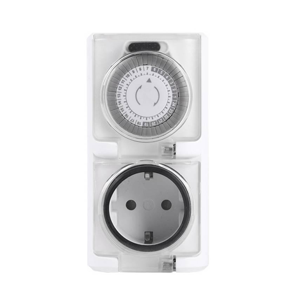AC250V 16A 3680W Timer Socket  - Outdoor Power With Timer ulasan dan harga