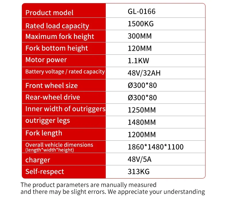 1500KG Battery Powered Electri - Outdoor Power Pallet Jack ulasan dan harga